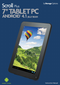 Handleiding Scroll Plus Tablet