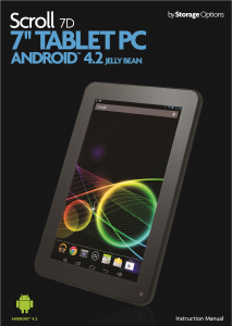 Handleiding Scroll 7D Tablet