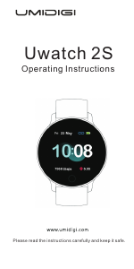 Bedienungsanleitung Umidigi Uwatch 2S Smartwatch
