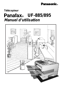 Mode d’emploi Panasonic UF-885 Panafax Télécopieur