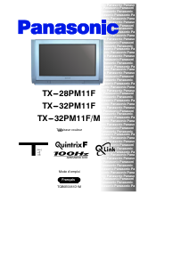 Bedienungsanleitung Panasonic TX-28PM11F Fernseher