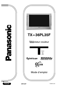 Bedienungsanleitung Panasonic TX-36PL35F Fernseher