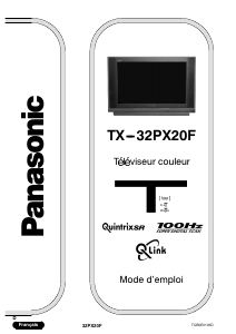 Bedienungsanleitung Panasonic TX-32PX20F Fernseher