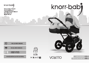 Bedienungsanleitung Knorr-baby Voletto Kinderwagen