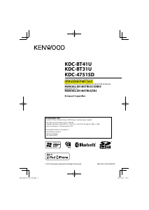 Manuale Kenwood KDC-4751SD Autoradio