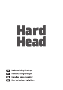 Bruksanvisning Hard Head 340-012 Stege