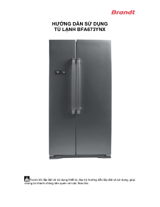 Hướng dẫn sử dụng Brandt BFA673YNX Tủ đông lạnh