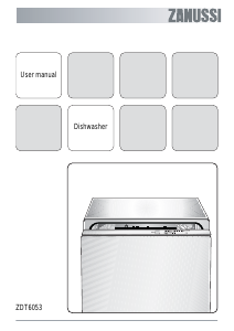 Handleiding Zanussi ZDT6053 Vaatwasser