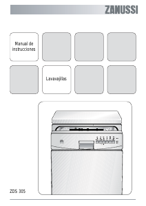 Manual de uso Zanussi ZDS305 Lavavajillas