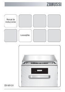 Manual de uso Zanussi ZDI600QX Lavavajillas