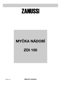 Manuál Zanussi ZDI100W Myčka na nádobí