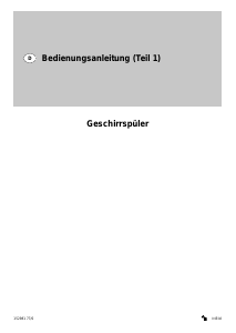 Bedienungsanleitung Zanussi ZDI4041X Geschirrspüler