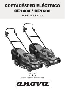 Manual de uso Anova CE1400 Cortacésped