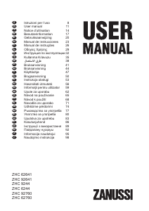 Manual Zanussi ZHC62641XA Exaustor