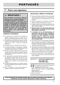 Manual Zanussi ZGL645IX Placa