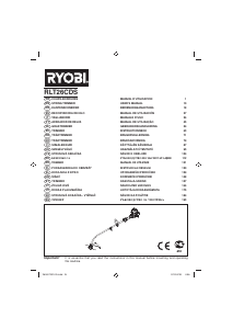 Manual Ryobi RLT26CDS Aparador de relva