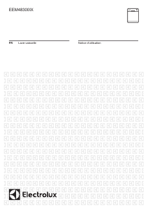 Mode d’emploi Electrolux EEM48300IX Lave-vaisselle