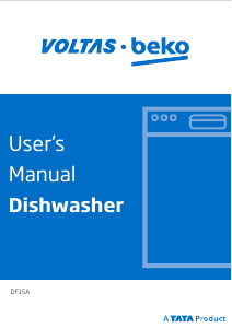 Manual Voltas BEKO DF15A Dishwasher