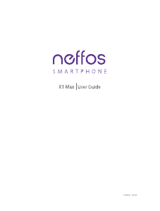 Manual Neffos X1 Max Mobile Phone