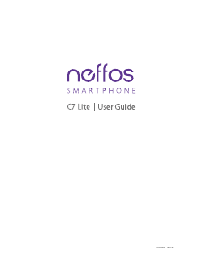 Manual Neffos C7 Lite Mobile Phone