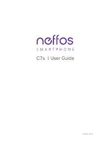 Manual Neffos C7s Mobile Phone