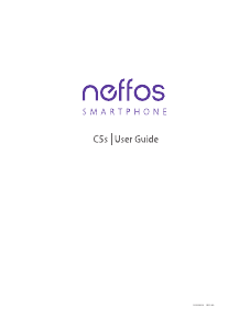 Manual Neffos C5s Mobile Phone
