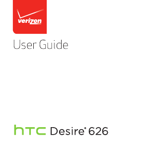Bruksanvisning HTC Desire 626 (Verizon) Mobiltelefon