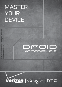 Handleiding HTC Droid Incredible 2 (Verizon) Mobiele telefoon
