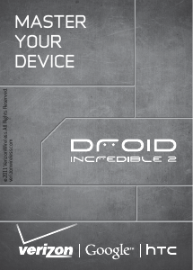 Bruksanvisning HTC Droid Incredible 2 (Verizon) Mobiltelefon