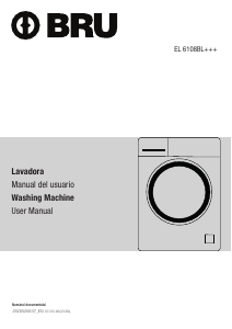 Handleiding BRU EL 6108 BL+++ Wasmachine