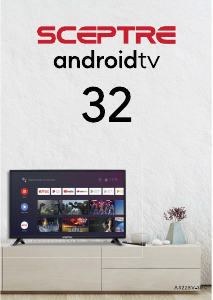 Bruksanvisning Sceptre A328BV-SRC LED TV