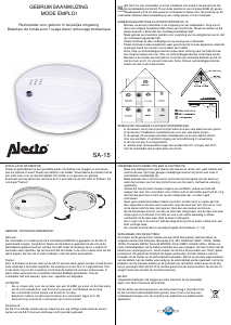 Handleiding Alecto SA-15 Rookmelder