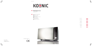 Manual de uso Koenic KMW 255 Microondas