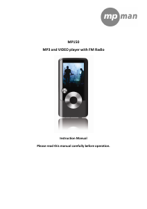 Bruksanvisning Mpman MP-150 Mp3 spelare