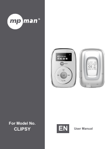 Bruksanvisning Mpman CLIPSY Mp3 spelare