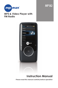 Bruksanvisning Mpman MP-182 Mp3 spelare