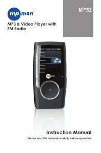Bruksanvisning Mpman MP-152 Mp3 spelare