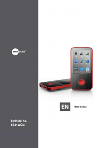 Bruksanvisning Mpman BT24WOM Mp3 spelare