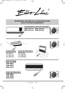 Bedienungsanleitung Euro-Line FC 512 CL Klimagerät