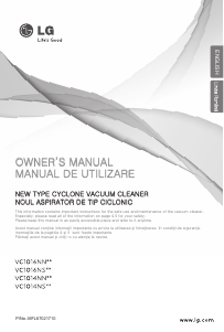 Manual LG VC1016NND Vacuum Cleaner