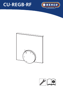 Instrukcja Henco CU-REGB-RF Termostat