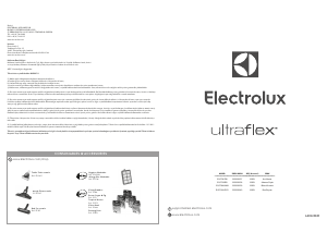 Руководство Electrolux EUFC8ALRGY UltraFlex Пылесос