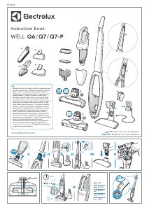 Manual de uso Electrolux WQ61-40OG Well Q6 Aspirador