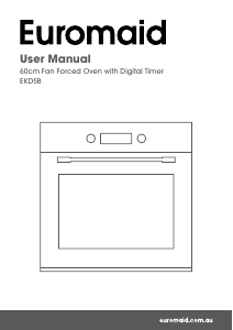 Manual Euromaid EKD5B Oven