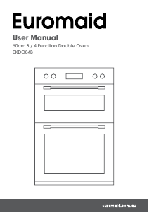 Manual Euromaid EKDO84B Oven