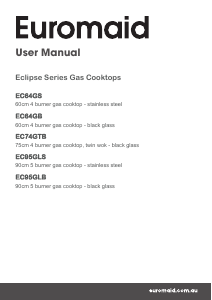 Handleiding Euromaid EC64GS Kookplaat