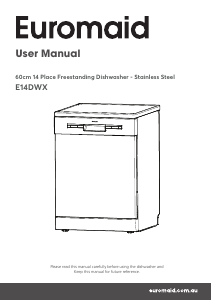 Bruksanvisning Euromaid E14DWX Diskmaskin