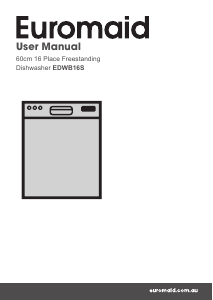 Handleiding Euromaid EDWB16S Vaatwasser