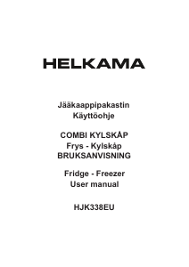 Bruksanvisning Helkama HJK338EU Kyl-frys