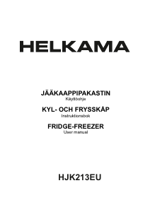 Bruksanvisning Helkama HJK213 EU Kyl-frys
